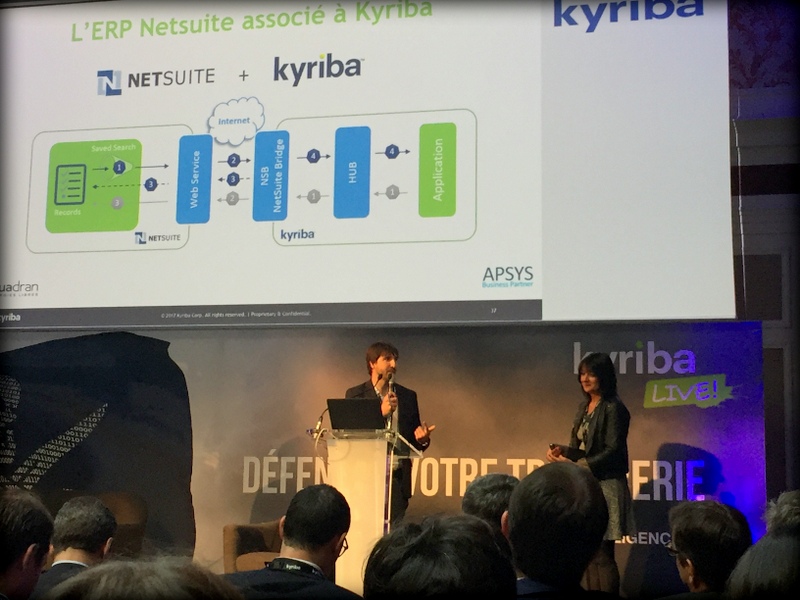 Kyriba live 2017 Award projet innovant