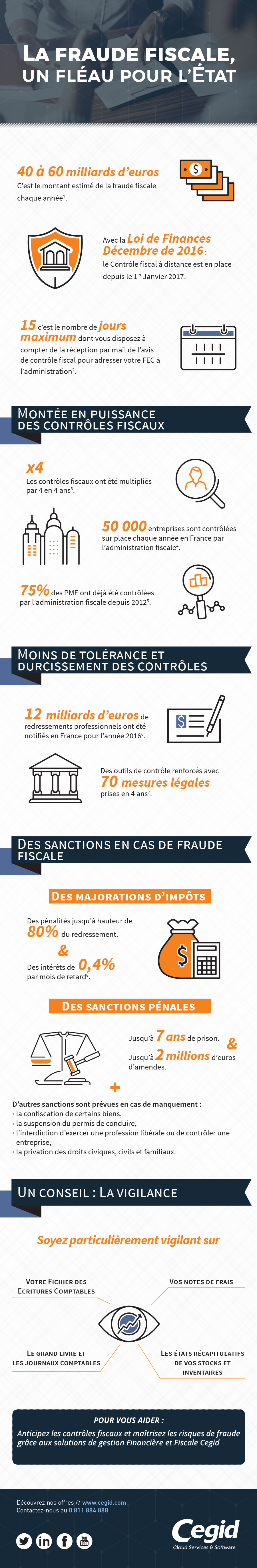 Faude Fiscale Infographie Cegid