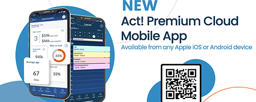 La version la plus récente et la plus intuitive de l’application mobile Act! est disponible !